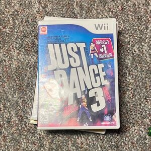 Ubisoft Just Dance 3 for Wii - Blue and White